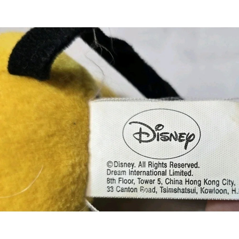 Disney Store Pluto Plush Dog Standing Stuffed Animal 7
